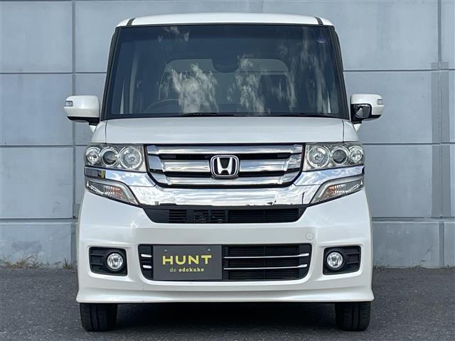 Ｎ－ＢＯＸカスタム Ｇ・Ｌパッケージ　社外ナビ　バックカメラ　ＥＴＣ　ステアリングスイッチ　パワースライドドア　ＨＩＤヘッドライト　オートライト　スマートキー　プッシュスタート　フロアマット　純正１４インチＡＷ（28枚目）