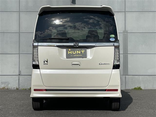 Ｎ－ＢＯＸカスタム Ｇ・Ｌパッケージ　社外ナビ　バックカメラ　ＥＴＣ　ステアリングスイッチ　パワースライドドア　ＨＩＤヘッドライト　オートライト　スマートキー　プッシュスタート　フロアマット　純正１４インチＡＷ（31枚目）