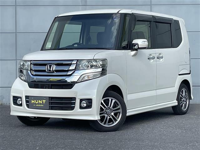 Ｎ－ＢＯＸカスタム Ｇ・Ｌパッケージ　社外ナビ　バックカメラ　ＥＴＣ　ステアリングスイッチ　パワースライドドア　ＨＩＤヘッドライト　オートライト　スマートキー　プッシュスタート　フロアマット　純正１４インチＡＷ（32枚目）