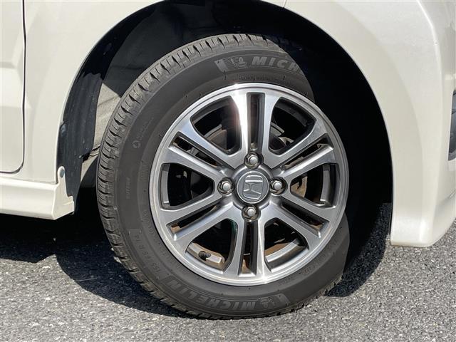 Ｎ－ＢＯＸカスタム Ｇ・Ｌパッケージ　社外ナビ　バックカメラ　ＥＴＣ　ステアリングスイッチ　パワースライドドア　ＨＩＤヘッドライト　オートライト　スマートキー　プッシュスタート　フロアマット　純正１４インチＡＷ（38枚目）