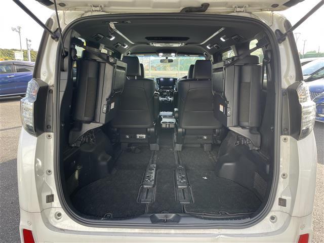 ヴェルファイア 2.5Z Aエディション ゴールデンアイズ 11インチアルパインナビ フリップダウンモニター バックカメラ ETC 両側パワースライドドア ハーフレザーシート LEDヘッドライト オートライト フォグライト 純正フロアマット 純正18インチAW(27枚目)