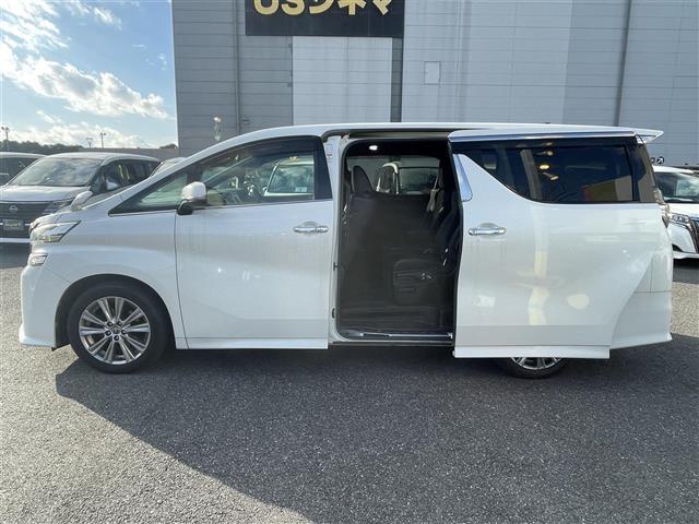 ヴェルファイア 2.5Z Aエディション ゴールデンアイズ 11インチアルパインナビ フリップダウンモニター バックカメラ ETC 両側パワースライドドア ハーフレザーシート LEDヘッドライト オートライト フォグライト 純正フロアマット 純正18インチAW(33枚目)