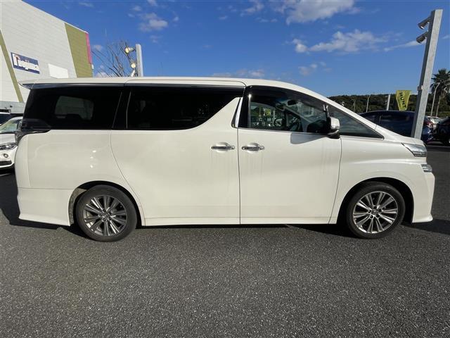 ヴェルファイア 2.5Z Aエディション ゴールデンアイズ 11インチアルパインナビ フリップダウンモニター バックカメラ ETC 両側パワースライドドア ハーフレザーシート LEDヘッドライト オートライト フォグライト 純正フロアマット 純正18インチAW(35枚目)