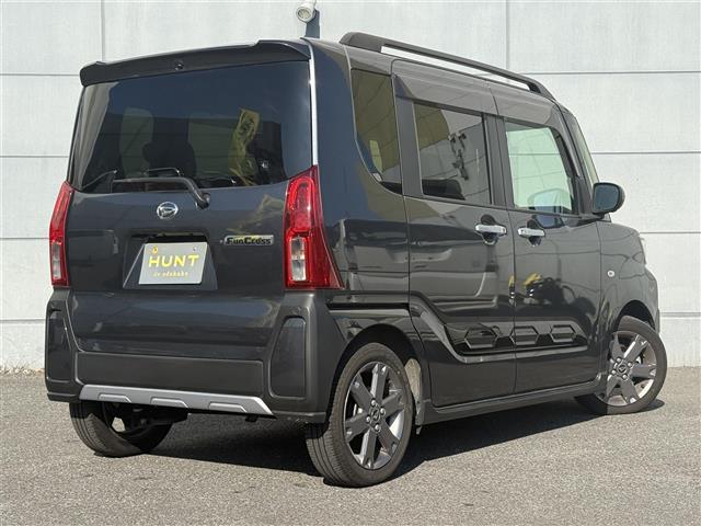 タント ファンクロスターボ　スマートアシスト／前後ソナー　１０インチ純正ナビ　全方位カメラ　ステアリングスイッチ　ＥＴＣ　両側パワスラ　シートヒーター　ルーフレール　ＬＥＤヘッドライト　オートライト　フォグライト　スマートキー（33枚目）