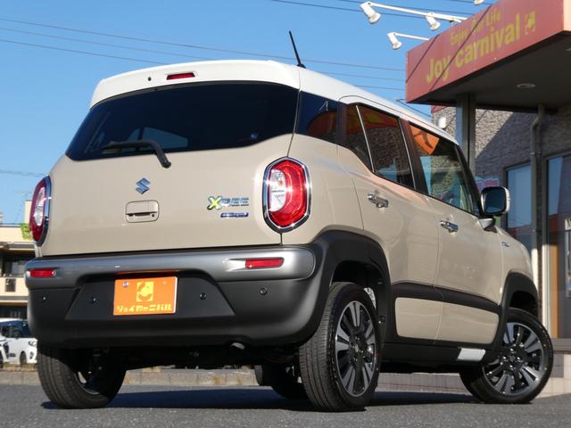 クロスビー ハイブリッドＭＺ　１．０Ｌターボ４ＷＤ　全方位カメラ　２トーンルーフ　ＬＥＤヘッド＆フォグ　ソナ－　アダプティブクルコン　レ－ンキ－プ　踏み間違い防止　フルフラット　シ－トヒ－ター　Ｍハイブリッド　前後横ウォークスルー（5枚目）