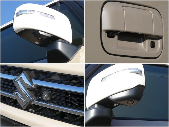 クロスビー ハイブリッドＭＺ　１．０Ｌターボ４ＷＤ　全方位カメラ　２トーンルーフ　ＬＥＤヘッド＆フォグ　ソナ－　アダプティブクルコン　レ－ンキ－プ　踏み間違い防止　フルフラット　シ－トヒ－ター　Ｍハイブリッド　前後横ウォークスルー（7枚目）