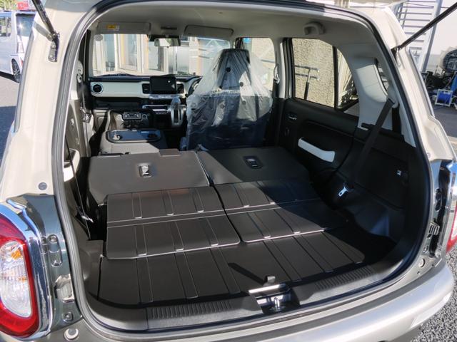 クロスビー ハイブリッドＭＺ　１．０Ｌターボ４ＷＤ　全方位カメラ　２トーンルーフ　ＬＥＤヘッド＆フォグ　ソナ－　アダプティブクルコン　レ－ンキ－プ　踏み間違い防止　フルフラット　シ－トヒ－ター　Ｍハイブリッド　前後横ウォークスルー（55枚目）