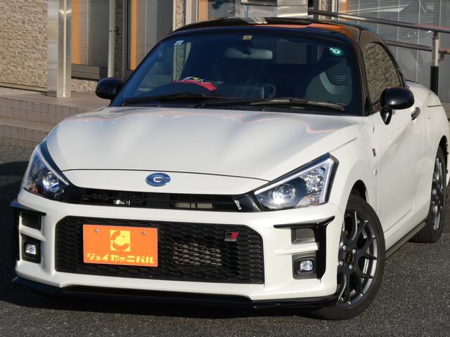 コペン GR スポーツ 5MT GRフルエアロ COPEN×HKSスポーツマフラー スリットローター パワードライブ トランクバー 専用レカロ&BBS16アルミ 純正ナビ 地デジ BT ETC シートヒータ スマキー 禁煙車(4枚目)