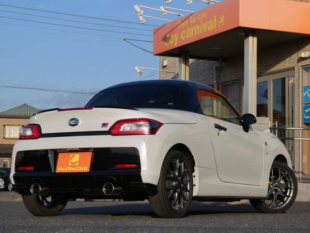 コペン GR スポーツ 5MT GRフルエアロ COPEN×HKSスポーツマフラー スリットローター パワードライブ トランクバー 専用レカロ&BBS16アルミ 純正ナビ 地デジ BT ETC シートヒータ スマキー 禁煙車(5枚目)