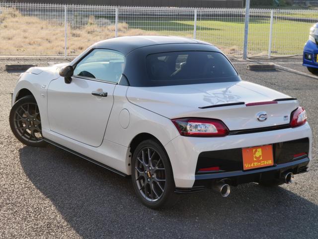 コペン GR スポーツ 5MT GRフルエアロ COPEN×HKSスポーツマフラー スリットローター パワードライブ トランクバー 専用レカロ&BBS16アルミ 純正ナビ 地デジ BT ETC シートヒータ スマキー 禁煙車(9枚目)