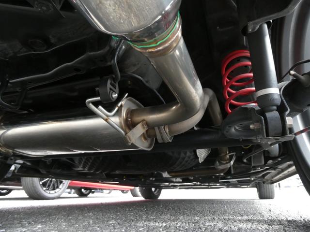 コペン GR スポーツ 5MT GRフルエアロ COPEN×HKSスポーツマフラー スリットローター パワードライブ トランクバー 専用レカロ&BBS16アルミ 純正ナビ 地デジ BT ETC シートヒータ スマキー 禁煙車(48枚目)