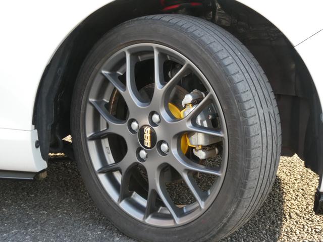 コペン GR スポーツ 5MT GRフルエアロ COPEN×HKSスポーツマフラー スリットローター パワードライブ トランクバー 専用レカロ&BBS16アルミ 純正ナビ 地デジ BT ETC シートヒータ スマキー 禁煙車(50枚目)