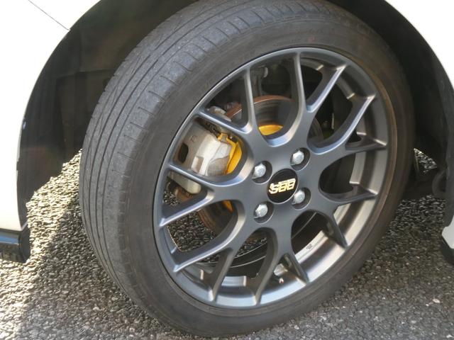 コペン GR スポーツ 5MT GRフルエアロ COPEN×HKSスポーツマフラー スリットローター パワードライブ トランクバー 専用レカロ&BBS16アルミ 純正ナビ 地デジ BT ETC シートヒータ スマキー 禁煙車(52枚目)