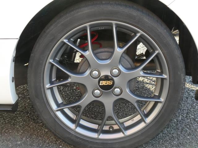 コペン GR スポーツ 5MT GRフルエアロ COPEN×HKSスポーツマフラー スリットローター パワードライブ トランクバー 専用レカロ&BBS16アルミ 純正ナビ 地デジ BT ETC シートヒータ スマキー 禁煙車(53枚目)