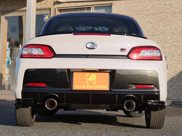 コペン GR スポーツ 5MT GRフルエアロ COPEN×HKSスポーツマフラー スリットローター パワードライブ トランクバー 専用レカロ&BBS16アルミ 純正ナビ 地デジ BT ETC シートヒータ スマキー 禁煙車(57枚目)