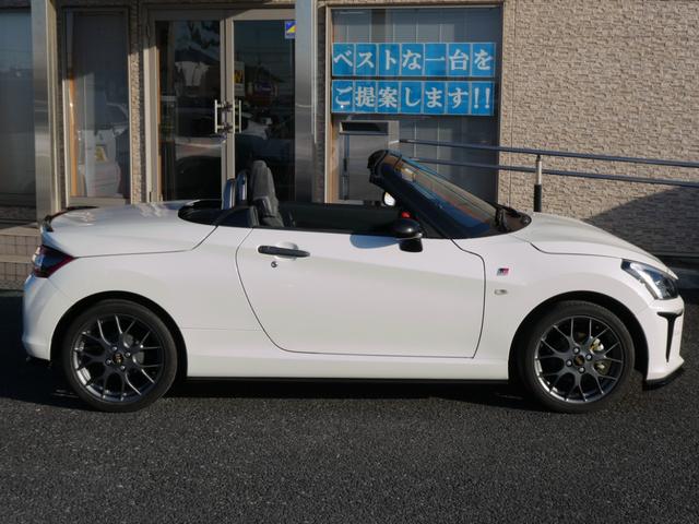 コペン GR スポーツ 5MT GRフルエアロ COPEN×HKSスポーツマフラー スリットローター パワードライブ トランクバー 専用レカロ&BBS16アルミ 純正ナビ 地デジ BT ETC シートヒータ スマキー 禁煙車(59枚目)