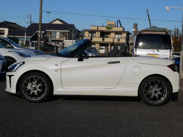 コペン GR スポーツ 5MT GRフルエアロ COPEN×HKSスポーツマフラー スリットローター パワードライブ トランクバー 専用レカロ&BBS16アルミ 純正ナビ 地デジ BT ETC シートヒータ スマキー 禁煙車(61枚目)