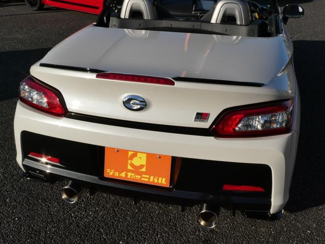 コペン GR スポーツ 5MT GRフルエアロ COPEN×HKSスポーツマフラー スリットローター パワードライブ トランクバー 専用レカロ&BBS16アルミ 純正ナビ 地デジ BT ETC シートヒータ スマキー 禁煙車(62枚目)