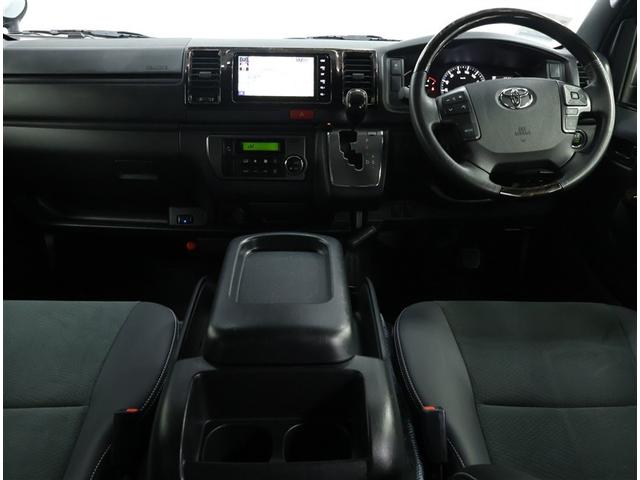 ハイエースバン スーパーGL ダークプライムII 純正ナビ・バックカメラ・ETC車載器・純正イモビライザー付・純正ホイール・LEDヘッドライト・スマートキー・TV(フルセグ)・CD・DVD再生可・衝突被害軽減ブレーキ・フロントスポイラー・純正ホイール(3枚目)