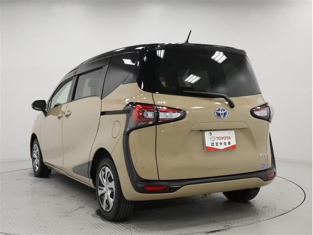 シエンタ ハイブリッド　ファンベースＧ　クエロ　トヨタ認定中古車　禁煙・ワンオーナー・衝突被害軽減システム・誤発進抑制装置・前後ドライブレコーダー・純正ナビ・フルセグＴＶ・全周囲モニター・ＥＴＣ・両側電動スライドドア・ＬＥＤヘッドライト（2枚目）