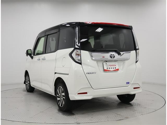 ルーミー カスタムＧ　トヨタ認定中古車・衝突軽減ブレーキ・誤発信抑制・車線逸脱警報・先進ライト・パノラミックビューモニター・ドライブレコーダー・ＬＥＤヘッドライト・ワンオーナー・ディスプレイオーディオ・イモビライザー（2枚目）