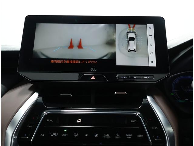 ハリアーハイブリッド Z レザーパッケージ トヨタ認定中古車・衝突軽減ブレーキ・誤発信抑制・先進ライト・ブラインドスポットモニター・ワンオーナー・パノラミックビューモニター・フルエアロ・LEDヘッドライト・ETC・ドライブレコーダー(9枚目)