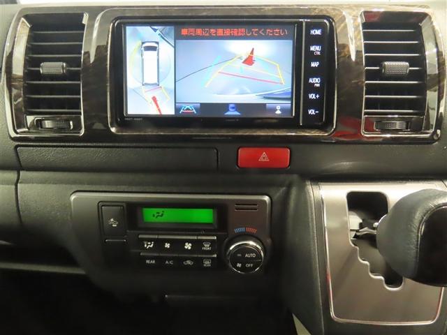 ハイエースバン スーパーGL ダークプライムII ワンオーナー 衝突被害軽減ブレーキ ペダル踏み間違え急発進抑制装置 車線逸脱警報 先進ライト Tコネクトナビ パノラミックビューモニター DVD再生 フルセグテレビ 後席モニター ドライブレコーダー(8枚目)