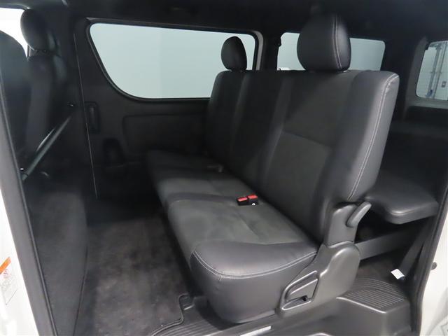 ハイエースバン スーパーGL ダークプライムII ワンオーナー 衝突被害軽減ブレーキ ペダル踏み間違え急発進抑制装置 車線逸脱警報 先進ライト Tコネクトナビ パノラミックビューモニター DVD再生 フルセグテレビ 後席モニター ドライブレコーダー(12枚目)