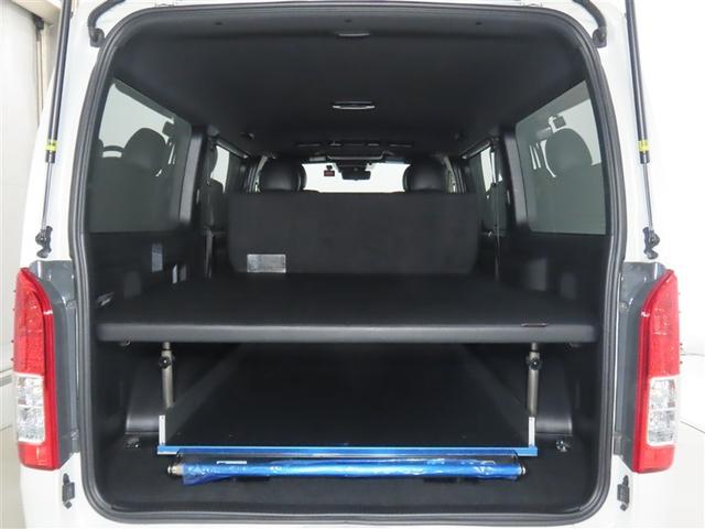 ハイエースバン スーパーGL ダークプライムII ワンオーナー 衝突被害軽減ブレーキ ペダル踏み間違え急発進抑制装置 車線逸脱警報 先進ライト Tコネクトナビ パノラミックビューモニター DVD再生 フルセグテレビ 後席モニター ドライブレコーダー(17枚目)