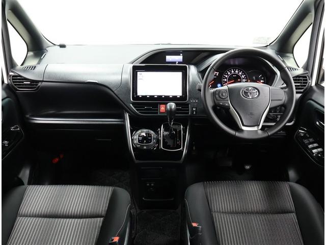 ヴォクシー ZS 煌II トヨタ認定中古車 ワンオーナー 衝突被害軽減ブレーキ ペダル踏み間違え急発進抑制装置 車線逸脱警報 先進ライトTコネクトナビ DVD再生 フルセグテレビ ETC LEDヘッドライト(3枚目)