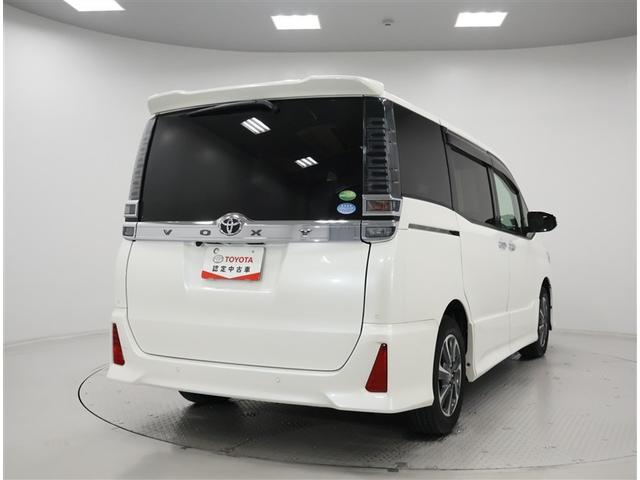 ヴォクシー ZS 煌II トヨタ認定中古車 ワンオーナー 衝突被害軽減ブレーキ ペダル踏み間違え急発進抑制装置 車線逸脱警報 先進ライトTコネクトナビ DVD再生 フルセグテレビ ETC LEDヘッドライト(24枚目)