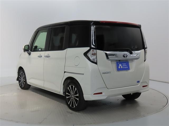 ルーミー カスタムG-T ワンオーナー 衝突被害軽減ブレーキ ペダル踏み間違え急発進抑制装置 車線逸脱警報 先進ライト Tコネクトナビ パノラミックビューモニター DVD再生 フルセグテレビ ETC LEDヘッドライト(2枚目)