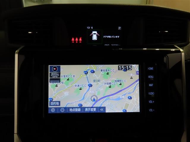 ルーミー カスタムG トヨタ認定中古車 ワンオーナー 衝突被害軽減ブレーキ ペダル踏み間違え急発進抑制装置 車線逸脱警報 先進ライト Tコネクトナビ パノラミックビューモニター DVD再生 フルセグテレビ ETC(6枚目)