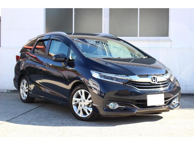 シャトル ハイブリッドＺ　ワンオーナー車　衝突被害軽減ブレーキ　ドライブレコーダ　Ｂｌｕｅｔｏｏｔｈ対応　ＵＳＢ接続　クルーズＣ　記録簿付　ＶＳＡ　フルセグ地デジＴＶ　シートＨ　リアカメラ　キーフリ　ＬＥＤライト　禁煙　イモビ（2枚目）