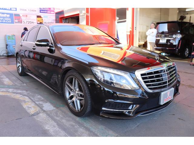 Ｓ４００ｈエクスクルーシブ　ＡＭＧライン　ユーザー買取・エンジン載替済・ウォーターポンプ交換済・ナビデータ２０２２年・レーダーセーフティ・パノラマＳＲ・ブルメスターサウンド・フルセグ純正ナビ・アラウンドビュー・ＥＴＣ(3枚目)