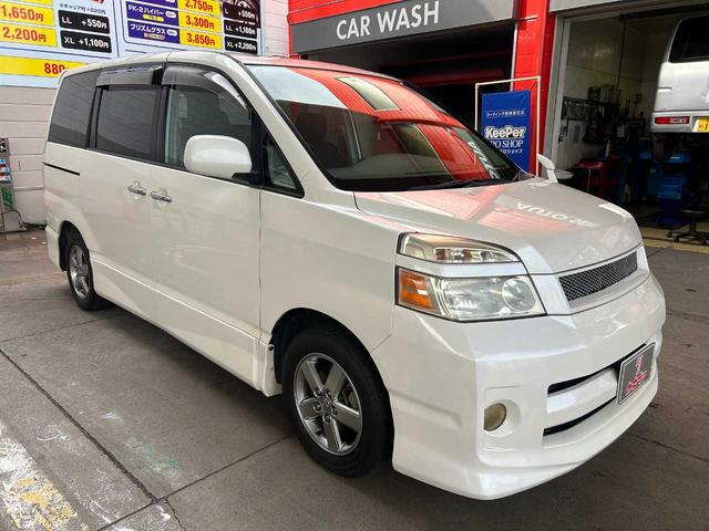 ヴォクシー Z 煌 ツインムーンルーフ 両側パワースライドドア HIDヘッド キーレス エアコン 純正15インチAW(6枚目)