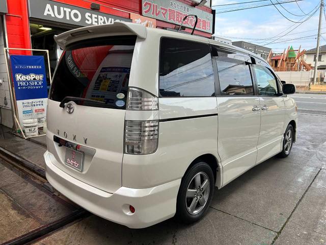 ヴォクシー Z 煌 ツインムーンルーフ 両側パワースライドドア HIDヘッド キーレス エアコン 純正15インチAW(8枚目)