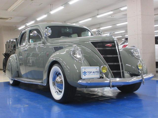 リンカーンその他 ゼファー　セダン　１９３７モデル　レストア済／ＧＭＬＳ３エンジン／４Ｌ６０Ｅオートマ／Ｇｒｉｆｆｉｎラジエーター／マスタングＩＩ化足回り／Ｒｉｄｅｔｅｃｈ車高調付コイル／Ｂｌｕｅｔｏｏｔｈオーディオ／ＥＴＣ／バックカメラ／内装張替済（4枚目）