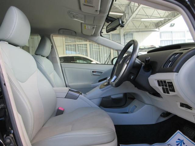 プリウス Gツーリングセレクション 後期型 ハーフレザー 純正ナビ フルセグ Bluetoothオーディオ バックカメラ ETC 音楽録音 ディスク再生 クルコン プッシュスタート ツーリングホイール LEDライト タイミングチェーン(12枚目)