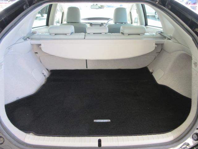 プリウス Gツーリングセレクション 後期型 ハーフレザー 純正ナビ フルセグ Bluetoothオーディオ バックカメラ ETC 音楽録音 ディスク再生 クルコン プッシュスタート ツーリングホイール LEDライト タイミングチェーン(42枚目)