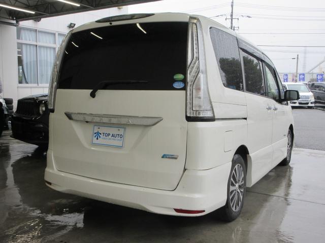 セレナ ハイウェイスター S-ハイブリッド 後期型 電動スライドドア 8インチナビ フルセグ 後席モニター バックカメラ ETC Bluetoothオーディオ 音楽録音 ディスク再生 クルコン LEDライト タイミングチェーン(4枚目)