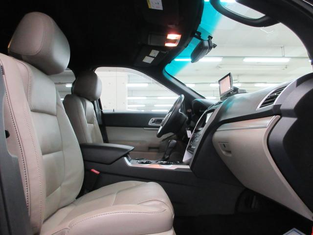 エクスプローラー XLT エコブースト ベージュ本革 インターフェイスナビ フルセグ Bluetooth ドラレコ フロント・サイド・バックカメラ ETC DVD再生 ソナー クルコン シートヒーター 18インチアルミ タイミングチェーン(23枚目)