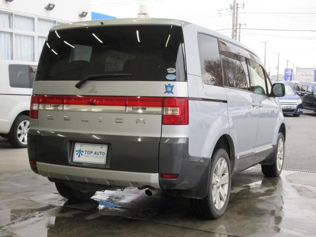 デリカＤ：５ Ｇ　パワーパッケージ　４ＷＤ　両側電動ドア　ＨＤＤナビ　フルセグ　Ｂｌｕｅｔｏｏｔｈオーディオ　フロント・サイド・バックカメラ　ＥＴＣ　ドラレコ　クルコン　１００Ｖコンセント　音楽録音　ディスク再生　ＨＩＤ　タイミングチェーン（4枚目）