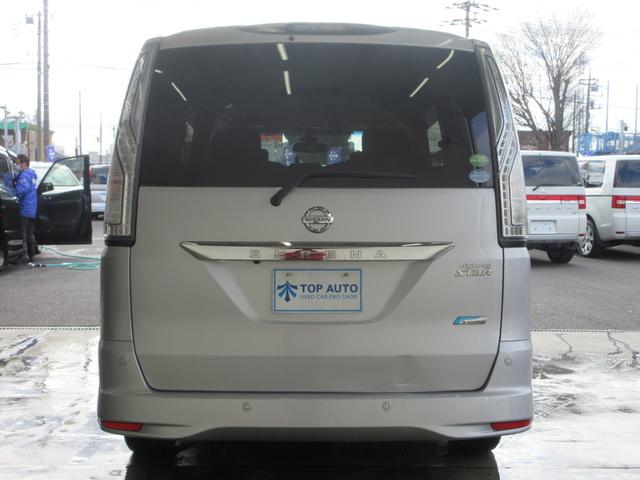 セレナ ハイウェイスターＶセレ＋セーフティ　ＳＨＶ　Ａセフ　後期型　衝突軽減　両側電動ドア　８インチナビ　フルセグ　後席モニター　全周囲カメラ　Ｂｌｕｅｔｏｏｔｈ　ＥＴＣ　クルコン　障害物ソナー　レーンアシスト　ＬＥＤライト　１６インチアルミ　タイミングチェーン（5枚目）