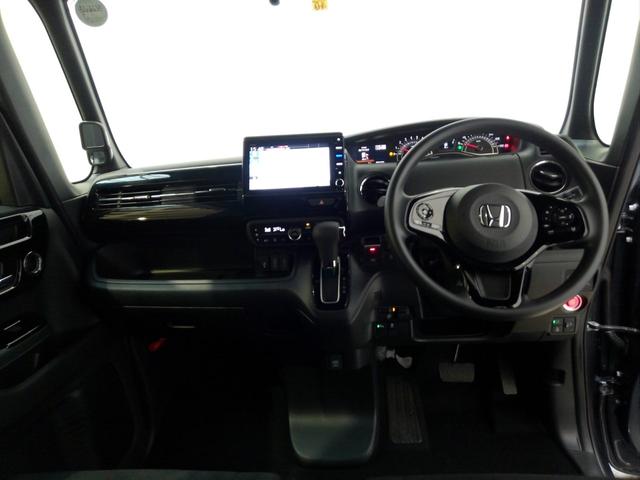 Ｎ－ＢＯＸカスタム ＥＸ　ＨｏｎｄａＳＥＮＳＩＮＧ　前後ドラレコ　メモリーナビ　リアカメラ　ＥＴＣ　純正アルミ　ブルートゥース　ＬＥＤヘッド　車線逸脱警報　電動格納ミラー　ＵＳＢ接続　アイドリングストップ　１オーナー　ＤＶＤ（19枚目）
