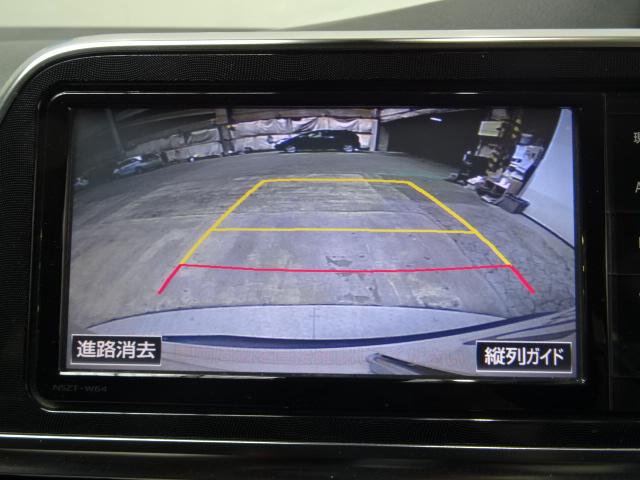 シエンタ ハイブリッドG ナビゲーションETC両側電動スライドドアリアカメラアルミホイールワンオーナー7人 ブレーキサポート 電動格納式ドアミラー USB接続 LEDライト Bカメラ 地デジ Aライト 衝突安全ボディ クルコン(4枚目)