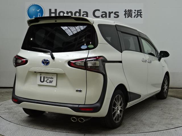 シエンタ ハイブリッドG ナビゲーションETC両側電動スライドドアリアカメラアルミホイールワンオーナー7人 ブレーキサポート 電動格納式ドアミラー USB接続 LEDライト Bカメラ 地デジ Aライト 衝突安全ボディ クルコン(24枚目)