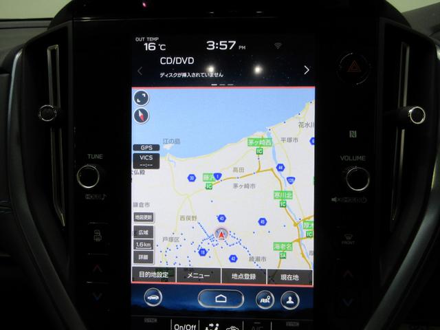 レヴォーグ GT-HEX 前後ドラレコ メモリーナビ リアカメラ ETC 純正アルミ LEDライト シートヒーター Bluetooth パドルシフト ドアバイザー ワンオーナー シートH 1オーナー Bカメラ キーフリー(3枚目)