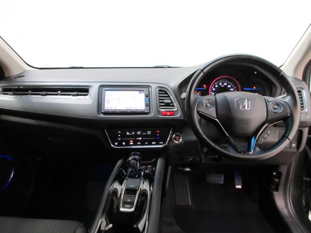 ヴェゼル ハイブリッドＸ　メモリーナビ　リヤカメラ　ＥＴＣ　ワンセグＴＶ　Ｂｌｕｅｔｏｏｔｈ　ＵＳＢ　インターナビ　ワンオーナー　Ａクルーズ　セキュリティアラーム　ＶＳＡ　整備記録簿　ナビＴＶ　スマートキ　ワンセグテレビ　ＰＳ（13枚目）