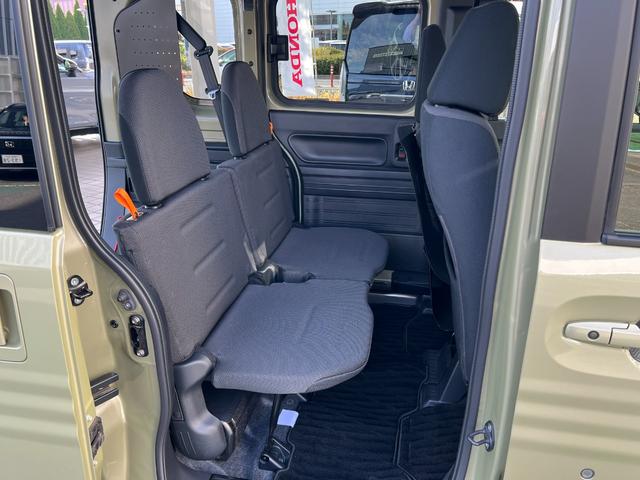 N-VAN+スタイル ファン・ターボ リフトアップ車 社外アルミホイール 純正ナビゲーション 前後ドライブレコーダー ETC USBポート ナビTV 電格ミラー キーレスエントリー 横滑り防止機能 レーンキープ DVD フルセグTV(16枚目)